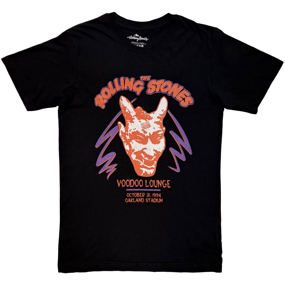 The Rolling Stones - Voodoo Oakland Stadium Heren Tshirt - Zwart